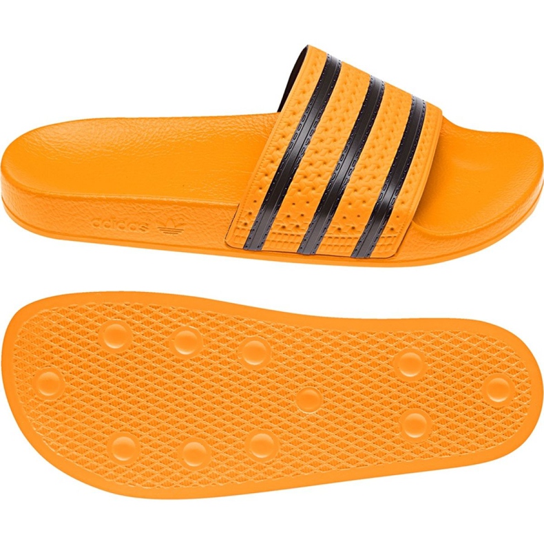 Adidas Originals Adilette Slides U CQ3099 svart orange