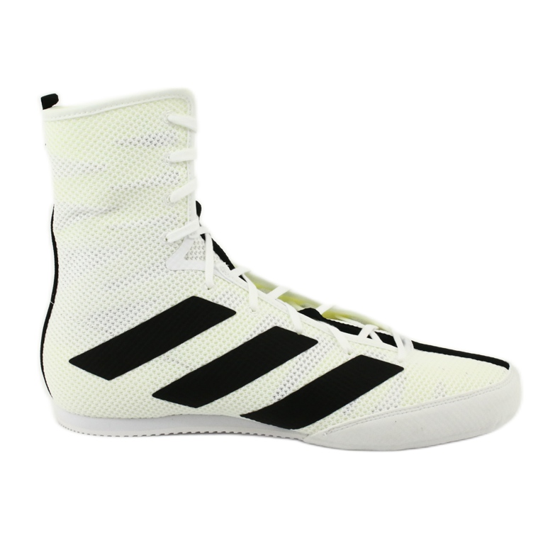 Adidas Box Hog 3 boxningsskor vita svart gul