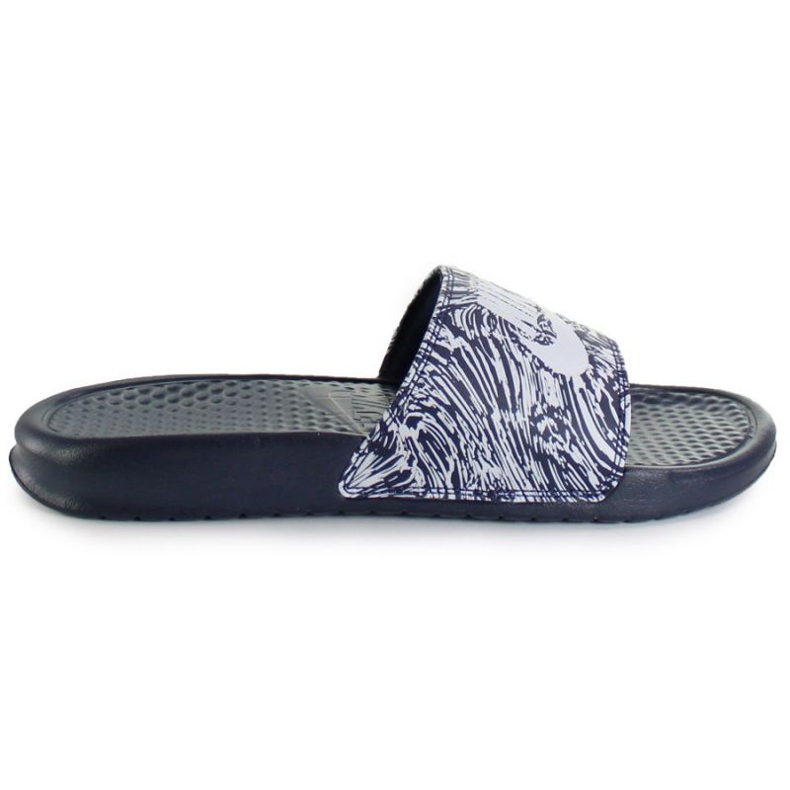 Nike Benassi Just Do It Print 631261-403 Slide svart