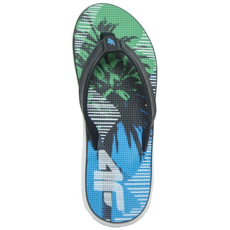 Tofflor 4f M H4L18-KLM003 blå svart