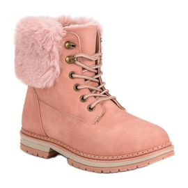 SDS Rosa fällare med päls