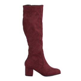 Nio Nio Klassiska rödbrun stövlar