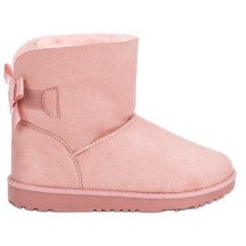 Queentina Rosa Mukluki Med En Rosett