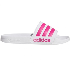 Adidas Adilette Shower F34914 tofflor vit rosa