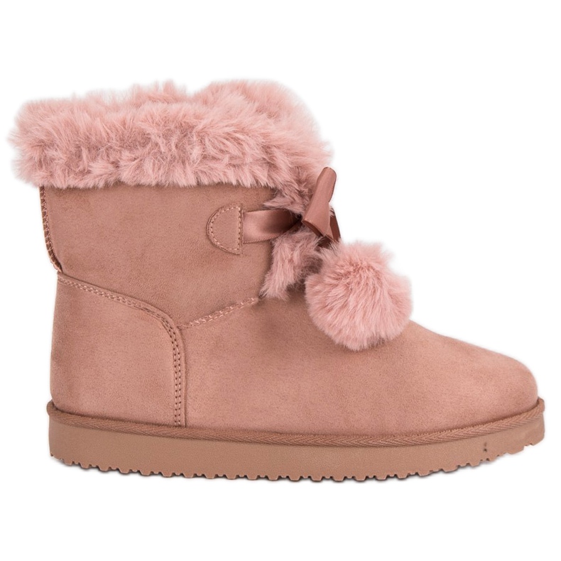 Moderiktigt pulver Mukluki rosa