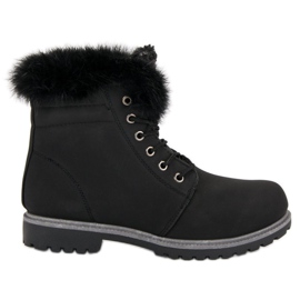 Queentina Svarta fällare med päls