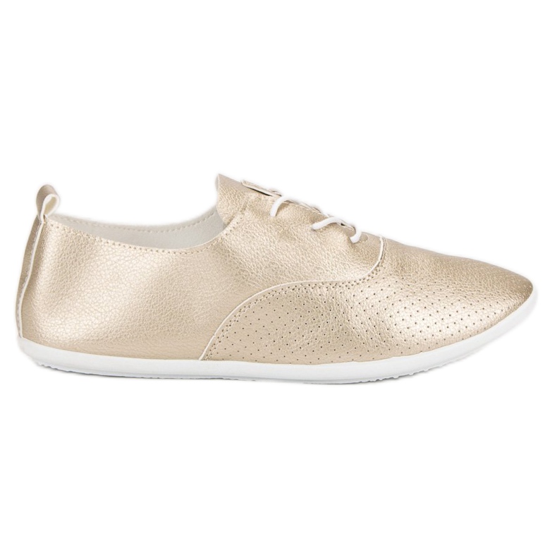 Golden Knotted Sneakers gyllene