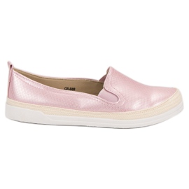 Bekväma Slipons rosa