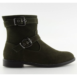 Plana gröna skor MB188-266 Green