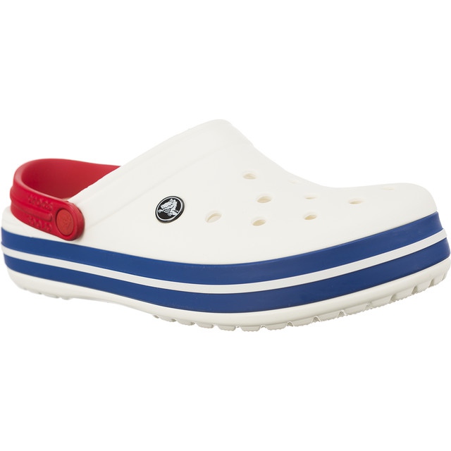 Crocs Krokband White Blue Jean mångfärgad