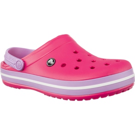 Crocs Crocband Paradise Pink Iris mångfärgad