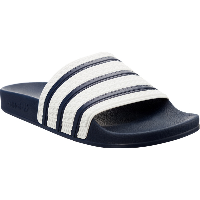 Adidas Adilette 220 vit marinblå