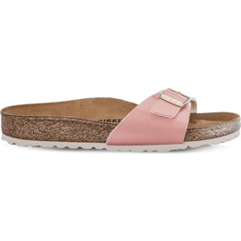 Birkenstock Madrid 493 Cream Coral rosa