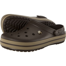 Crocs Krokband Espresso Khaki brun