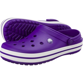 Crocs Crocband Ultraviolet White mångfärgad