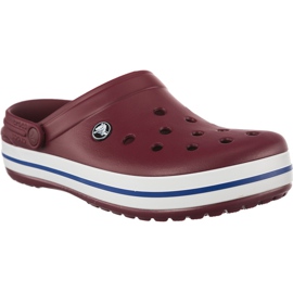 Crocs Crocband Garnet White mångfärgad