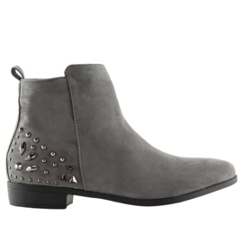 Grå Jodhpur stövlar MB188-112 Grå