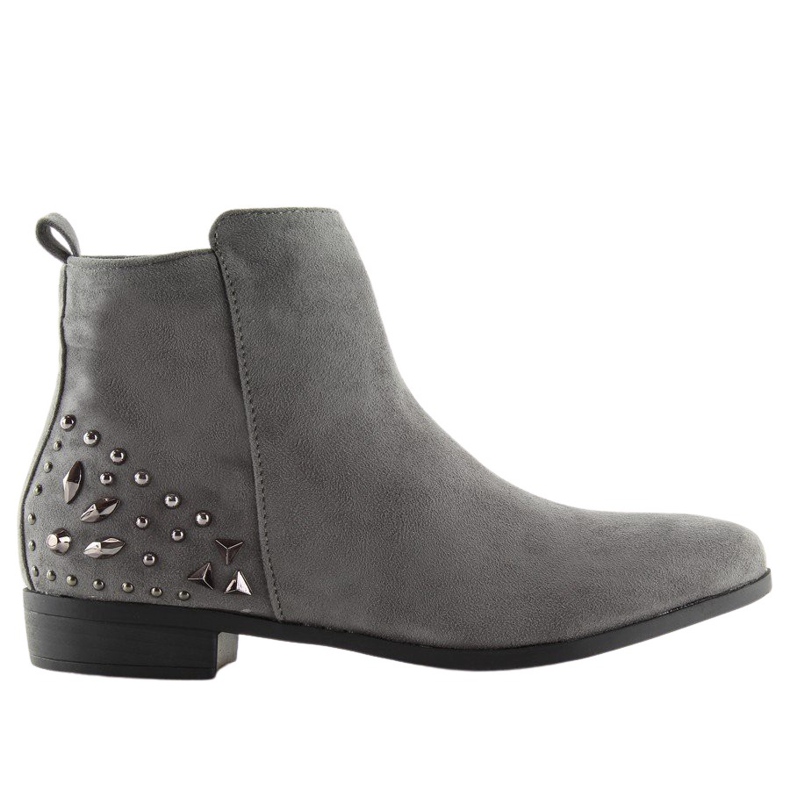 Grå Jodhpur stövlar MB188-112 Grå