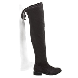 Grå stövlar för kvinnor 7367-PG Grå