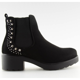 Jodhpur stövlar med svarta studs Z175 Black