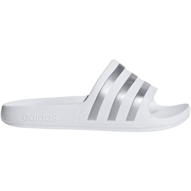Adidas Adilette Aqua K Jr F35555 tofflor vit