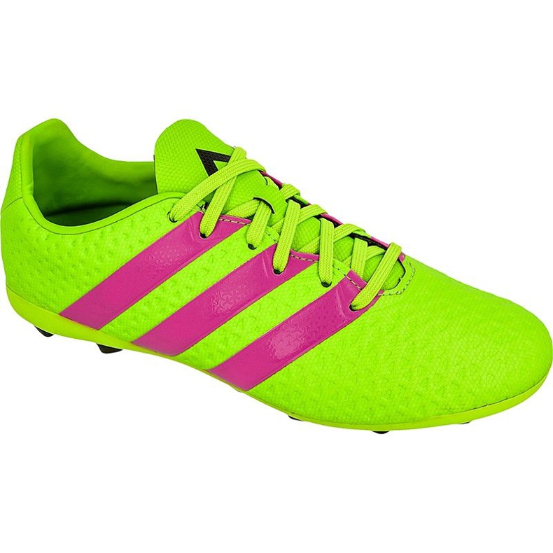 Adidas Ace 16.4 FxG Jr AF5034 fotbollsskor grön grön