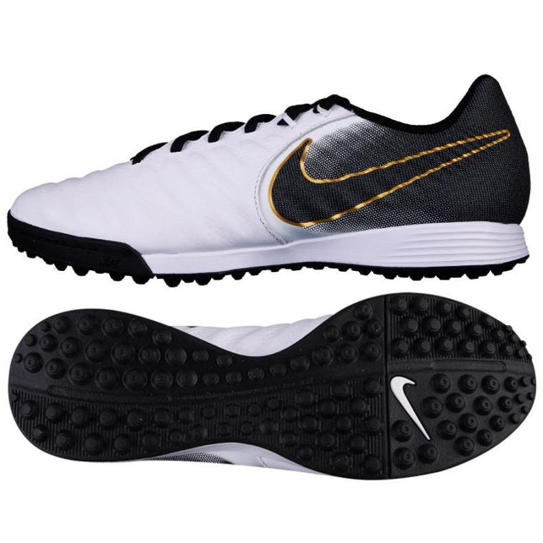 Nike Tiempo LegendX 7 Academy TF M AH4243-100 fotbollsskor vit
