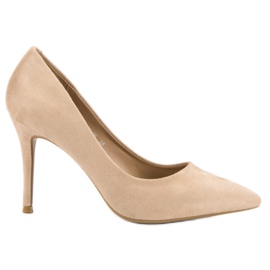 Juliet Beige mocka klackar