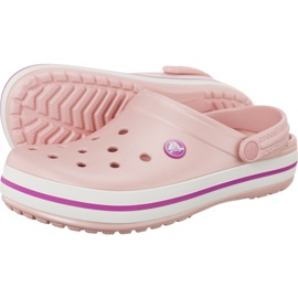 Crocs Crocband Pearl Pink Wild Orhid rosa