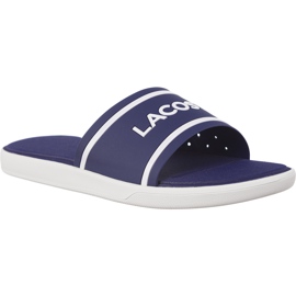 Lacoste L 30 Slide 118 1 Caw 2B9 Lila marinblå