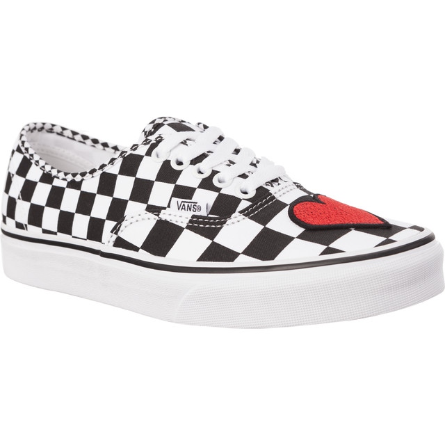 Vans Autentisk Q9B Red Heart vit svart