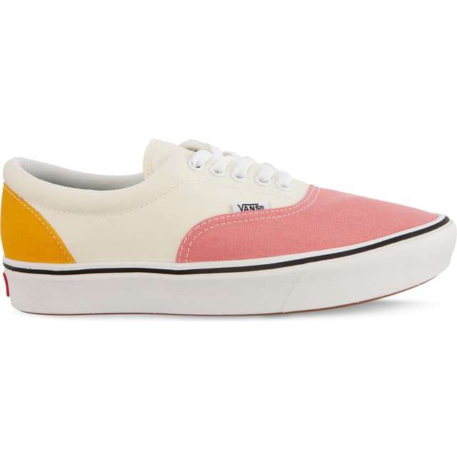 Vans Comfycush Era Canvas Strawberry Pink vit gul mångfärgad rosa