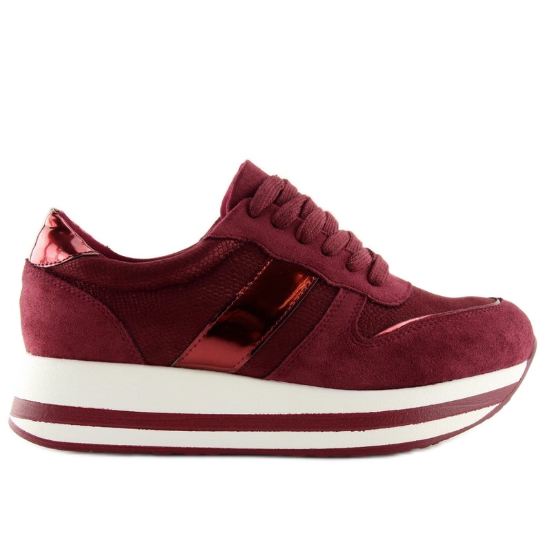 Högsulaskor i vinrött 99-11 vin röd