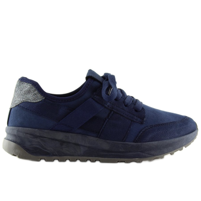 Marinblå sportskor X-9733 Blå