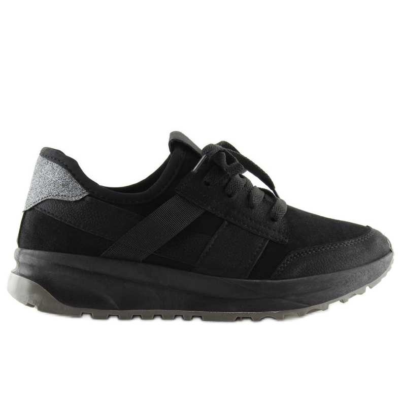 Svarta sportskor X-9733 Svart