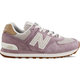 New Balance Wl574clc Cashmere Med Light Cliff Grey purpur