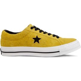 Converse Enstjärna Dark Star C163245 Fet Citron Svart Vit gul