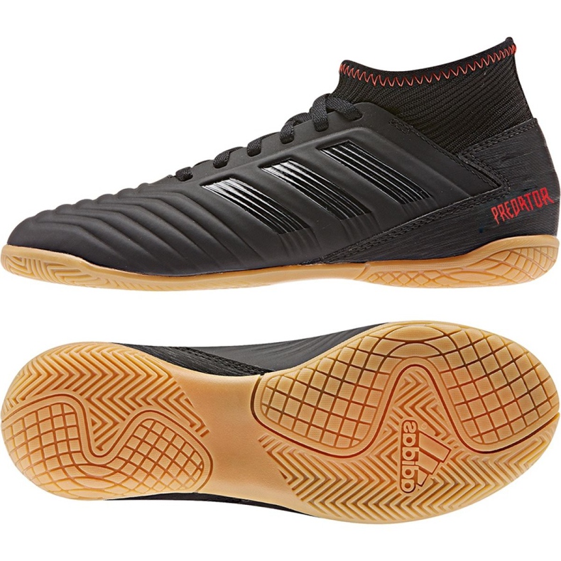Inomhusskor adidas Predator 19.3 I Jr D98015 mångfärgad svart