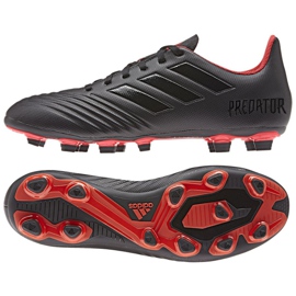 Adidas Predator 19.4 FxG M D97960 fotbollsskor mångfärgad svart