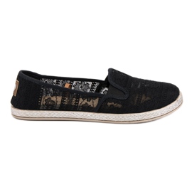 MCKEYLOR Lace Slipons svart