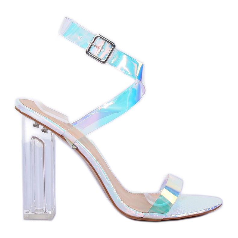 Bensinsandaler 17-26B Silver grå