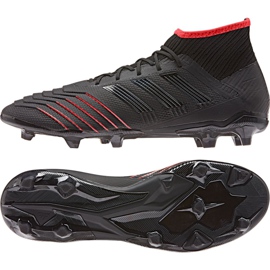 Adidas Predator 19.2 Fg M D97939 fotbollsskor svart svart