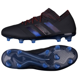 Adidas Nemeziz 18.1 Fg M D98007 fotbollsskor svart svart