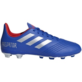 Adidas Predator 19.4 FxG Jr CM8540 fotbollsskor mångfärgad blå