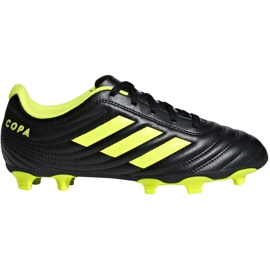 Adidas Copa 19.4 Fg Jr D98088 fotbollsskor mångfärgad svart