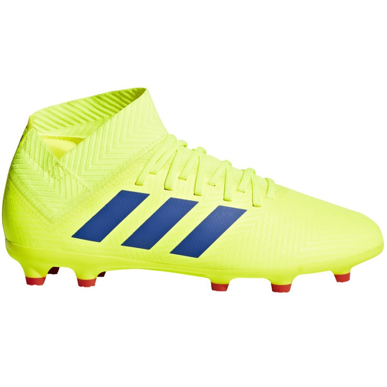 Adidas Nemeziz 18.3 Fg Jr CM8505 fotbollsskor gul gul