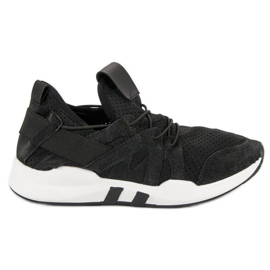 Trendiga sportskor svart