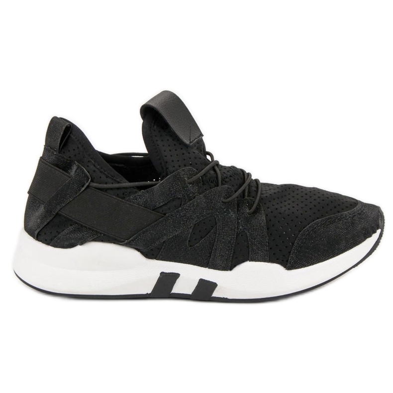 Trendiga sportskor svart