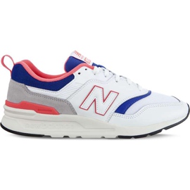 New Balance Cm997haj White vit blå röd