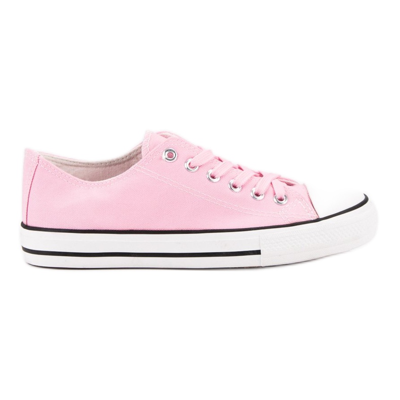 J. Star Klassiska rosa sneakers